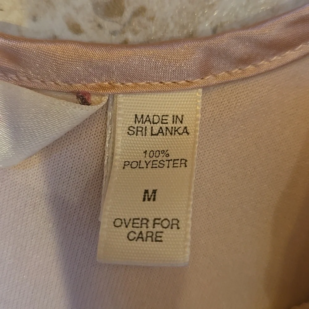 Victoria's Secret Elegant Blush Crushed Velvet/Silky Bottoms Set - Picture 8 of 9